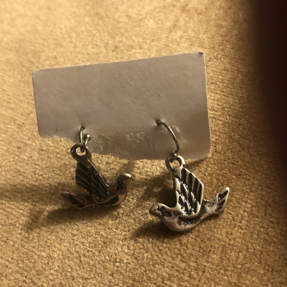 Stainless Steel Bird Earrings- 549 $15 or $12 w/offer